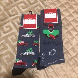 Men’s Novelty Cotton Crew Socks
